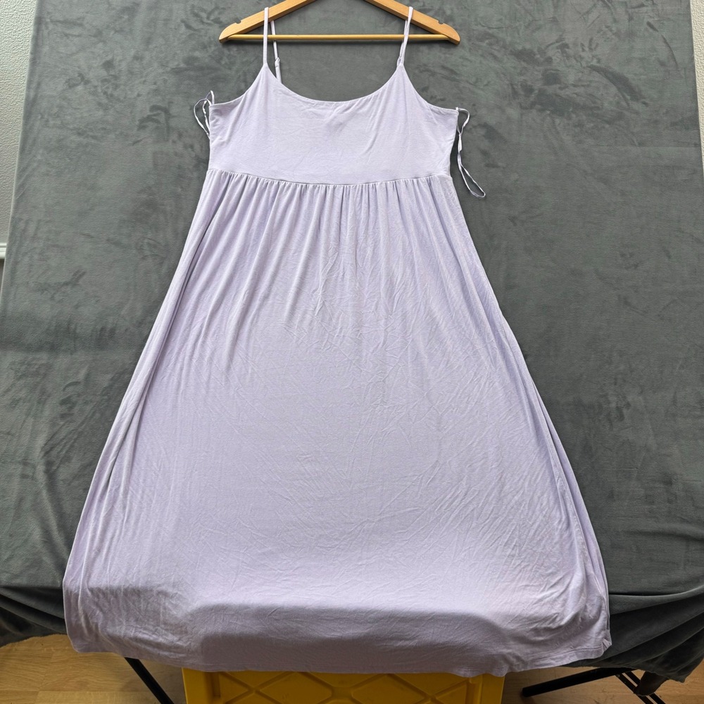 Old Navy Lavender Purple Empire Waist Maxi Dress Sleeveless XL